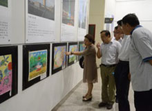 国际少儿书画大赛精彩瞬间 国际少儿书画大赛精彩瞬间