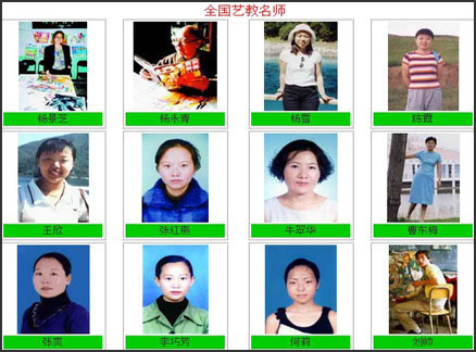 国际少儿书画大赛优秀组织老师